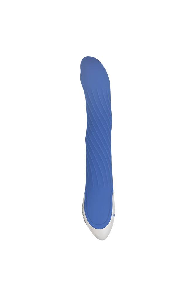 Evolved - Tidal Wave Textured Vibrator - Blue - Stag Shop