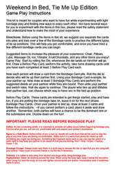 Little Genie - Weekend in Bed II - Tie Me Up Edition - Game Kit - Stag Shop