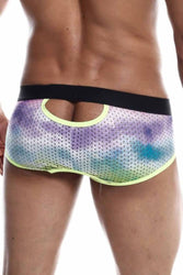 MaleBasics - Aero Brief - Green/Tie Dye - Stag Shop