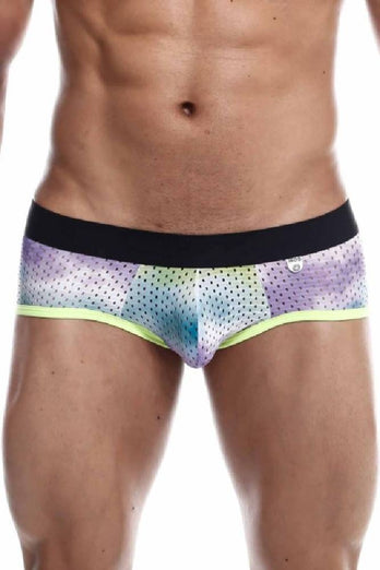 MaleBasics - Aero Brief - Green/Tie Dye - Stag Shop