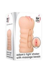 Adam & Eve - Adam's Tight Stroker With Massage Beads - Stag Shop