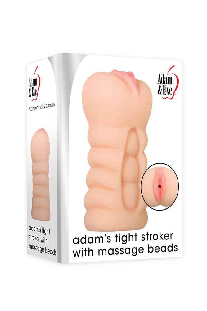 Adam & Eve - Adam's Tight Stroker With Massage Beads - Stag Shop