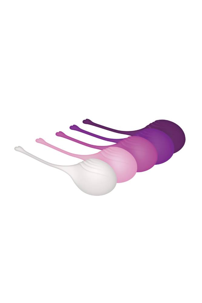 Evolved - Tight & Delight 5 Piece Kegel Ball Set - Multicolour - Stag Shop