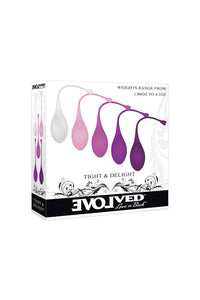 Thumbnail for Evolved - Tight & Delight 5 Piece Kegel Ball Set - Multicolour - Stag Shop