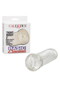 Thumbnail for Cal Exotics - Basic Essentials - Tight Pussy Stroker - Clear - Stag Shop