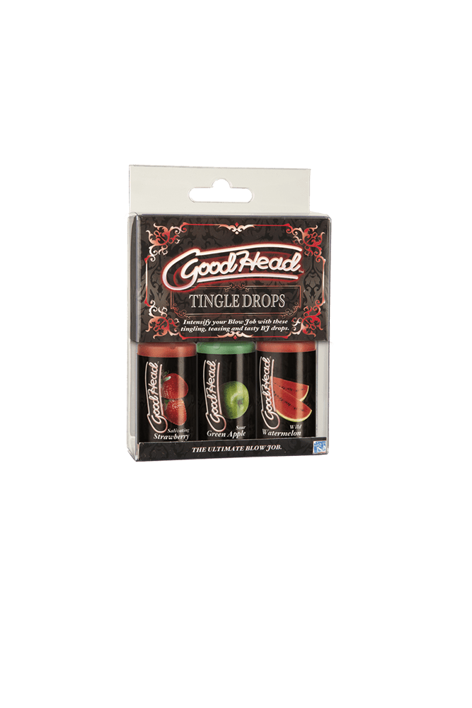 Doc Johnson - GoodHead - Tingle Drops - 3-Pack - Stag Shop