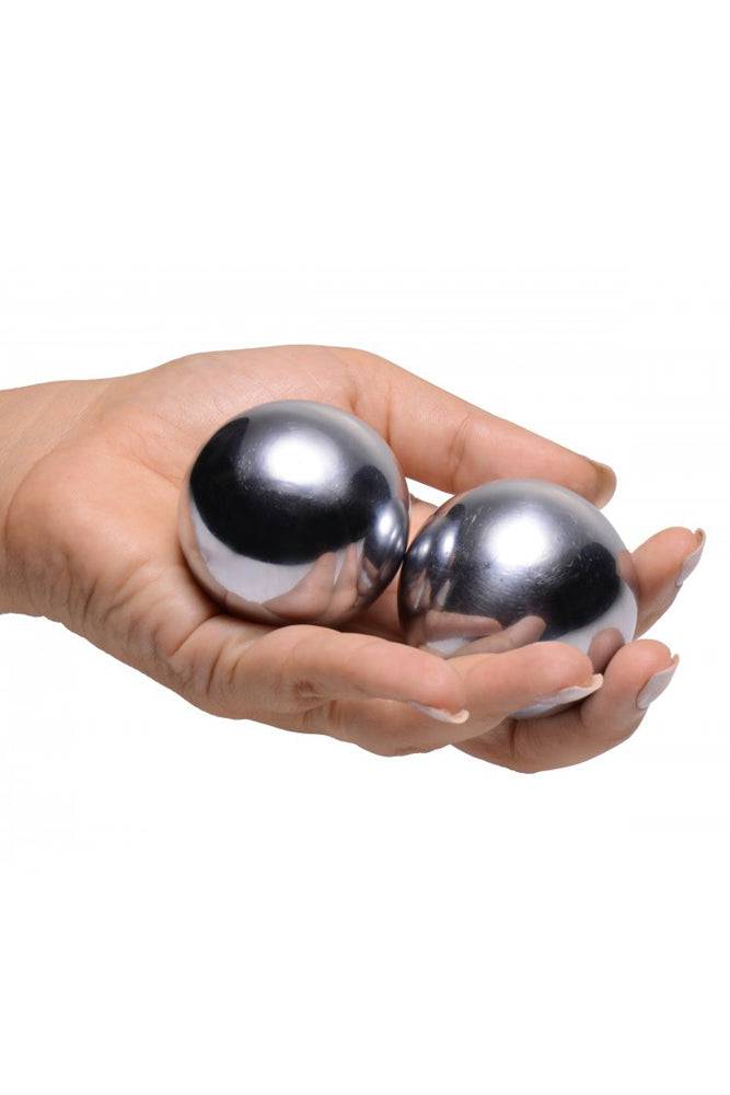 XR Brands - Master Series - Titanica Extreme Steel Orgasm Balls - Stag Shop