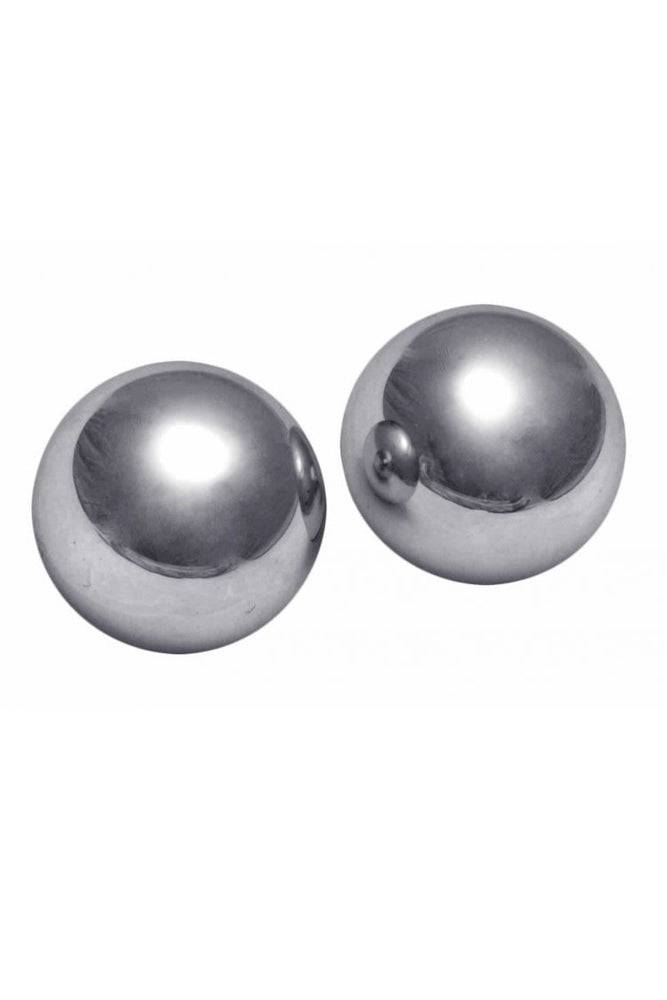 XR Brands - Master Series - Titanica Extreme Steel Orgasm Balls - Stag Shop