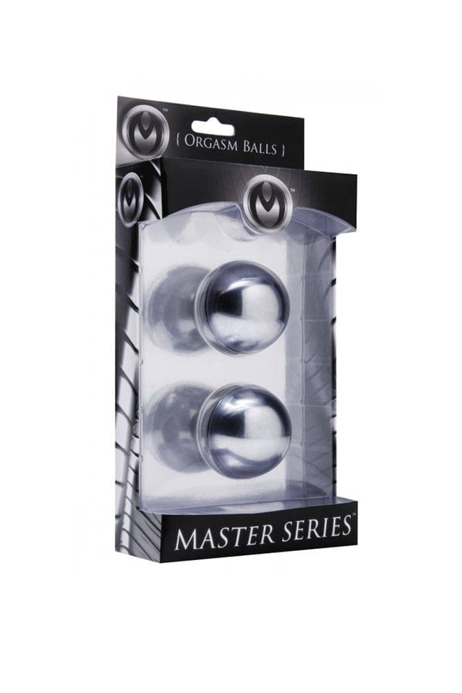 XR Brands - Master Series - Titanica Extreme Steel Orgasm Balls - Stag Shop