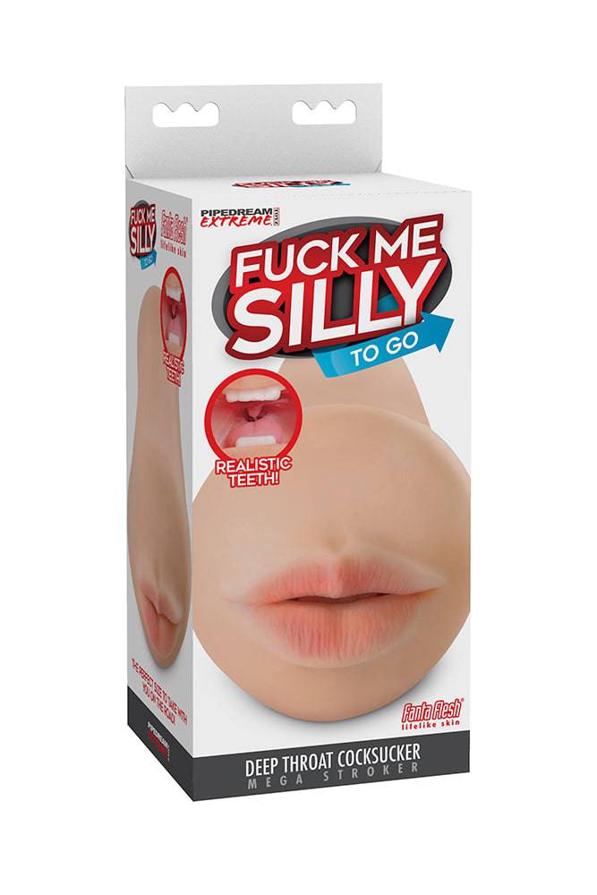 Pipedream Extreme - Fuck Me Silly To Go Deep Throat Cocksucker Mega Stroker - Stag Shop