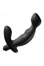 XR Brands - Tom of Finland - Silicone Prostate Vibrator - Black - Stag Shop