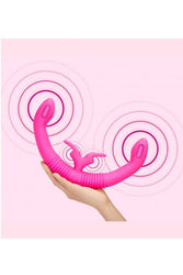 Electric Eel - Together Double-Ended Vibrating Dildo - Pink - Stag Shop