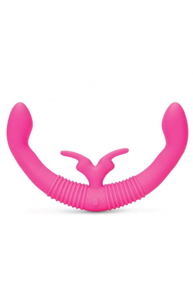 Electric Eel - Together Double-Ended Vibrating Dildo - Pink - Stag Shop