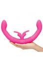 Electric Eel - Together Double-Ended Vibrating Dildo - Pink - Stag Shop