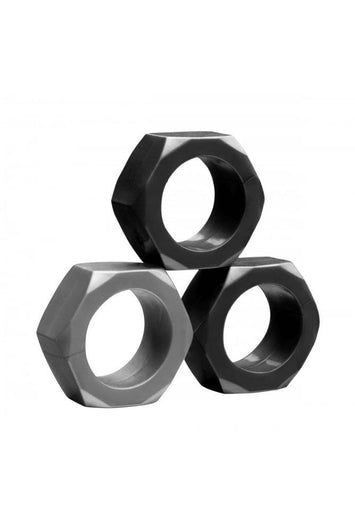 XR Brands - Tom of Finland - 3 Piece Cock Nuts - Stag Shop