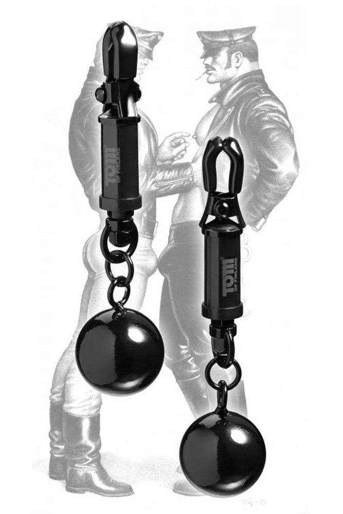 XR Brands - Tom of Finland - Barrel Nipple Clamps - Stag Shop