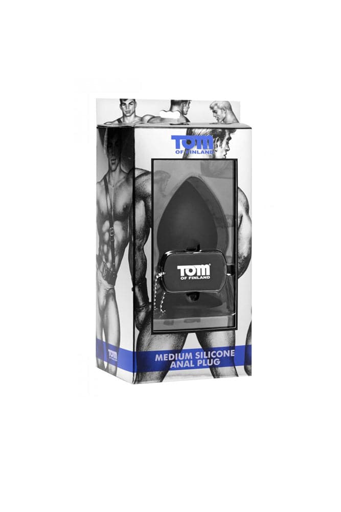 XR Brands - Tom of Finland - Silicone Anal Plug - Medium - Stag Shop