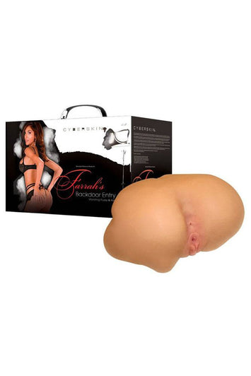 Topco - Celebrity - Farrah's Backdoor Entry Vibrating Masturbator - Stag Shop