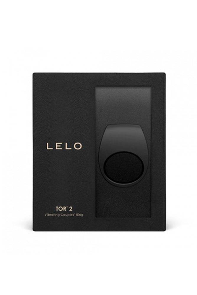 Lelo - Tor 2 Vibrating Cock Ring - Black - Stag Shop