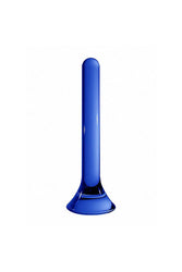 Shots Toys - Chrystalino - Tower Glass Wand - Blue - Stag Shop