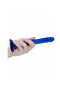 Shots Toys - Chrystalino - Tower Glass Wand - Blue - Stag Shop