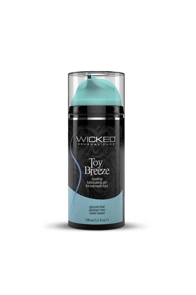 Wicked Sensual Care - Toy Breeze Cooling Gel Lube - 3oz - Stag Shop