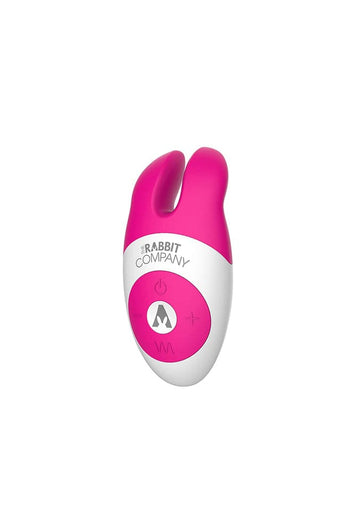 The Rabbit Company - Lay On Rabbit Ears Clitoral Vibrator - Pink - Stag Shop