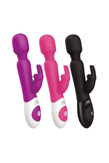 The Rabbit Company - Wand Rabbit Massager & Dual Vibrator - Stag Shop