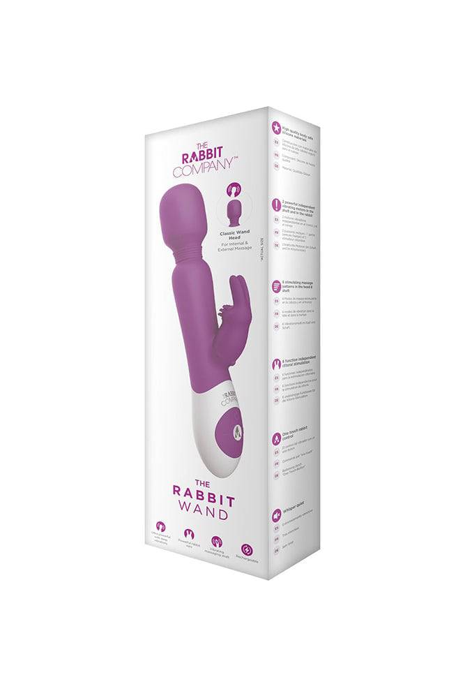 The Rabbit Company - Wand Rabbit Massager & Dual Vibrator - Stag Shop