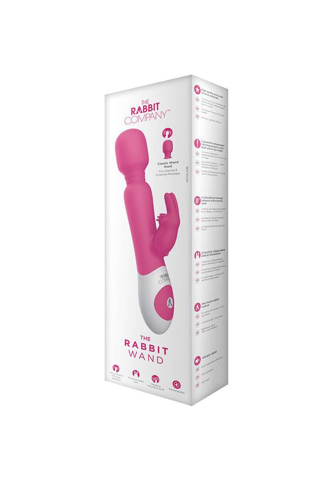 The Rabbit Company - Wand Rabbit Massager & Dual Vibrator - Stag Shop