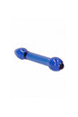 Shots Toys - Chrystalino - Treasure Glass Dildo - Blue - Stag Shop