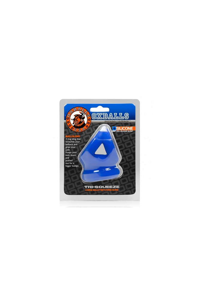 Oxballs - Tri-Squeeze 3-Ring Ballstretching Sling - Assorted - Stag Shop