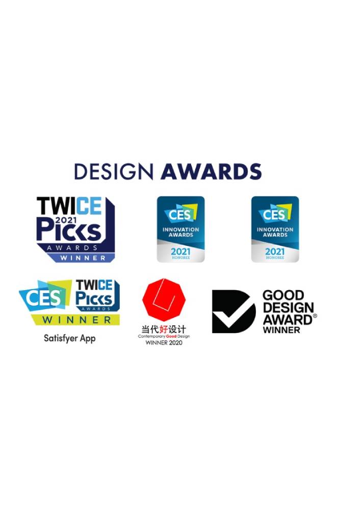 Satisfyer - Love Triangle Bluetooth Clitoral Stimulator - Assorted Colours - Stag Shop