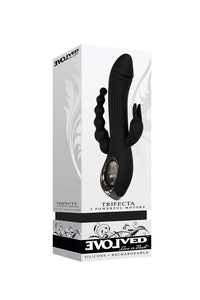 Thumbnail for Evolved - Trifecta Triple Vibrator - Black - Stag Shop