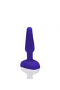 B-Vibe - Trio Vibrating Butt Plug - Purple - Stag Shop