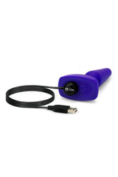 B-Vibe - Trio Vibrating Butt Plug - Purple - Stag Shop