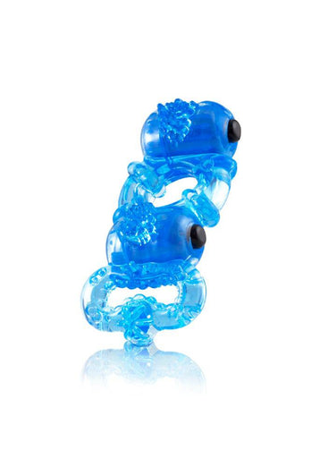 Screaming O - Tri-O Triple-Pleasure Vibrating Cock Ring - Stag Shop