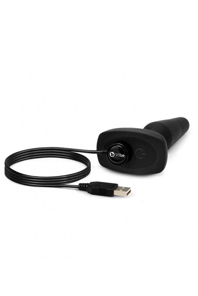 B-Vibe - Trio Vibrating Butt Plug - Black - Stag Shop