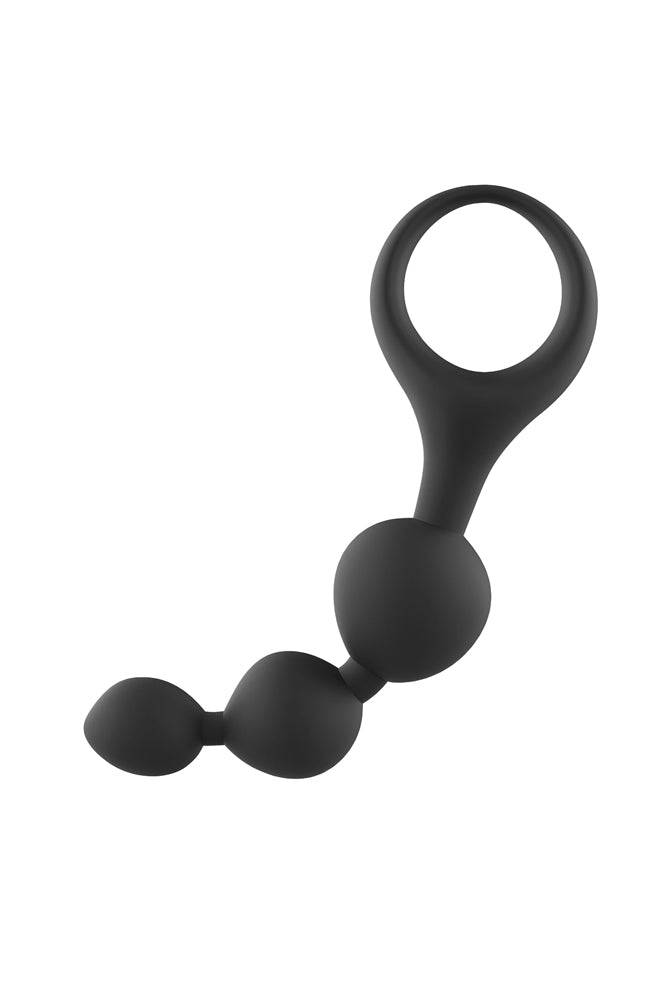 Adam & Eve - Adam's Triple Prostate Probe - Black - Stag Shop