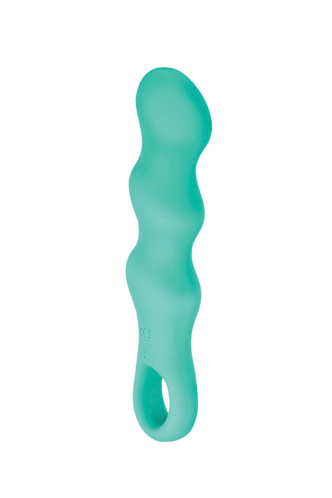 Evolved - Triple Teaser Vibrator - Teal - Stag Shop