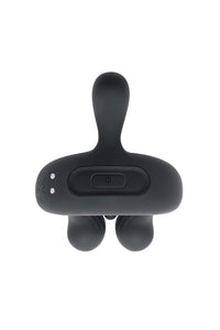 Thumbnail for Playboy - Triple Play Vibrating Cock Ring with Remote Control - Black - Stag Shop