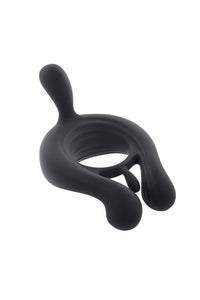 Thumbnail for Playboy - Triple Play Vibrating Cock Ring with Remote Control - Black - Stag Shop