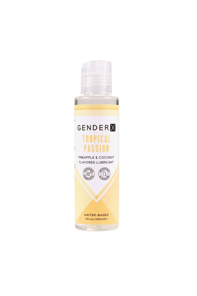 Gender X - Tropical Passion Flavoured Water Based Lubricant - Stag Shop