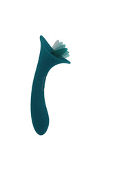 Evolved - True Indulgence Flickering Tongue Vibrator - Teal - Stag Shop