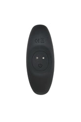 Playboy - Trust the Thrust Vibrating & Thrusting Anal Plug - Black - Stag Shop