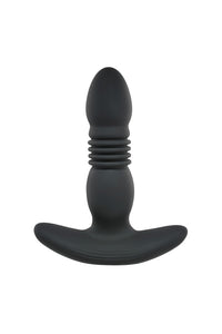 Thumbnail for Playboy - Trust the Thrust Vibrating & Thrusting Anal Plug - Black - Stag Shop