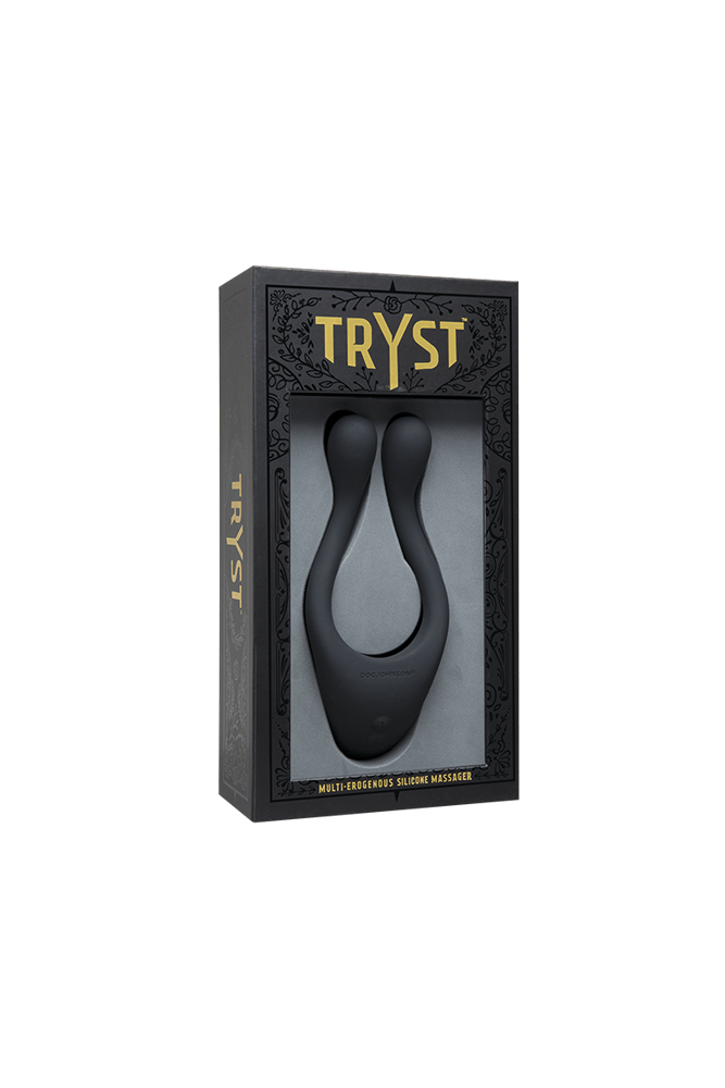 Doc Johnson - Tryst Multi-Erogenous Zone Massager - Assorted Colours - Stag Shop