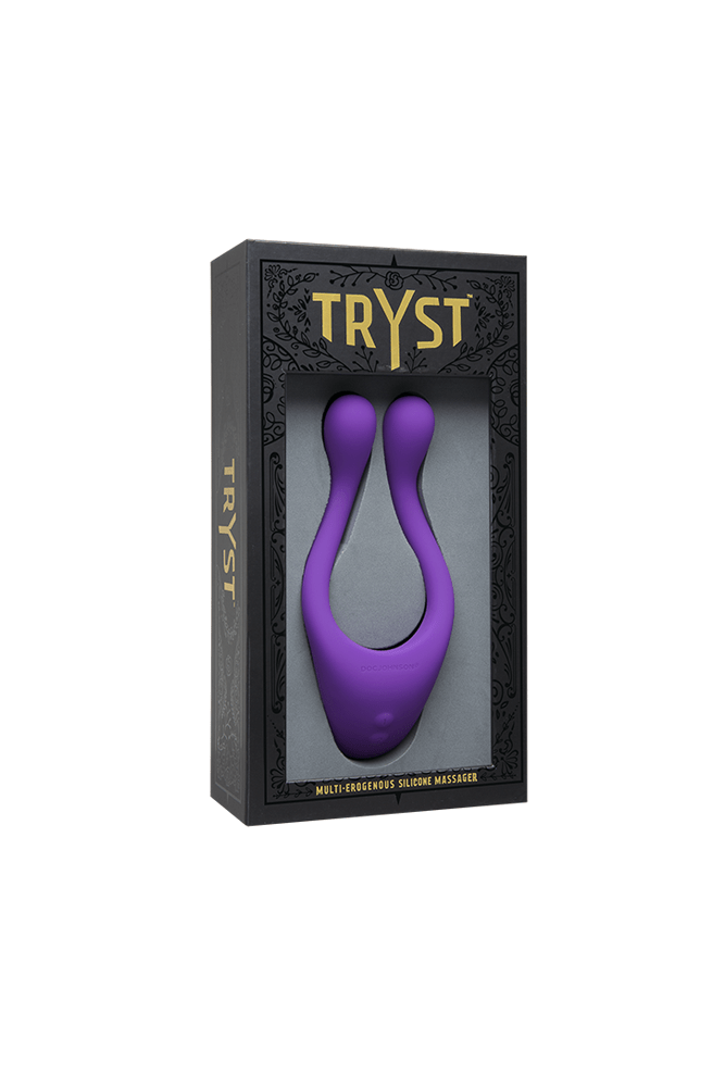Doc Johnson - Tryst Multi-Erogenous Zone Massager - Assorted Colours - Stag Shop