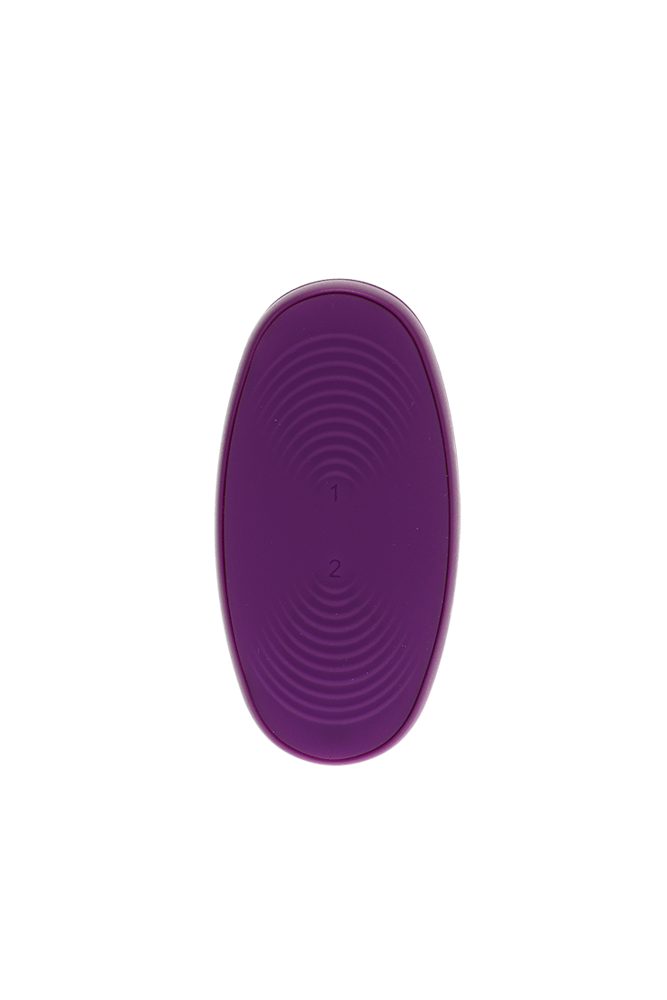 Doc Johnson - TRYST v2 Bendable Multi-Erogenous Zone Massager & Remote - Purple - Stag Shop