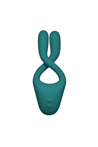 Thumbnail for Doc Johnson - TRYST v2 Bendable Multi-Erogenous Zone Massager & Remote - Teal - Stag Shop